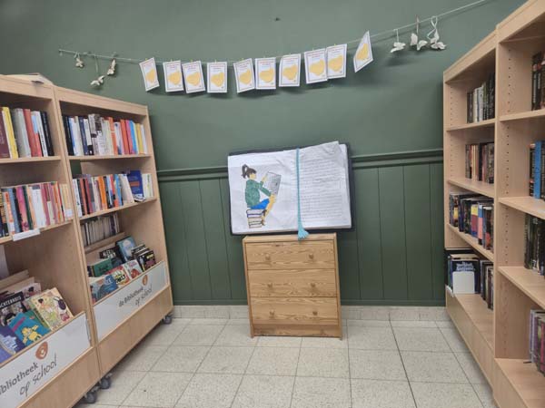 Atheneum Malle gezellig in de bib