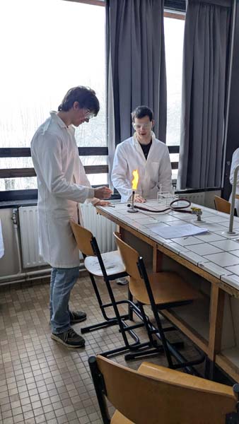 Atheneum Malle Vlamspectroscopie