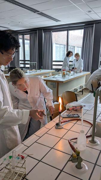 Atheneum Malle Vlamspectroscopie