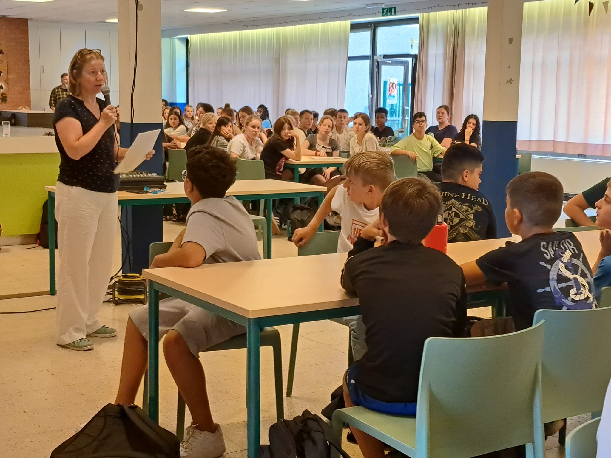 Atheneum Malle Eerste schooldag