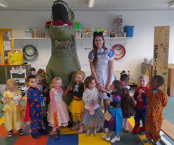 Atheneum Malle Carnaval bij onze kleuters