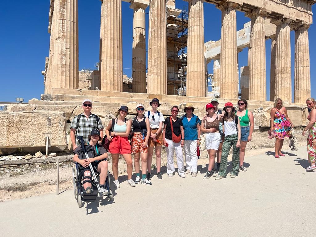 Atheneum Malle reist naar Griekenland