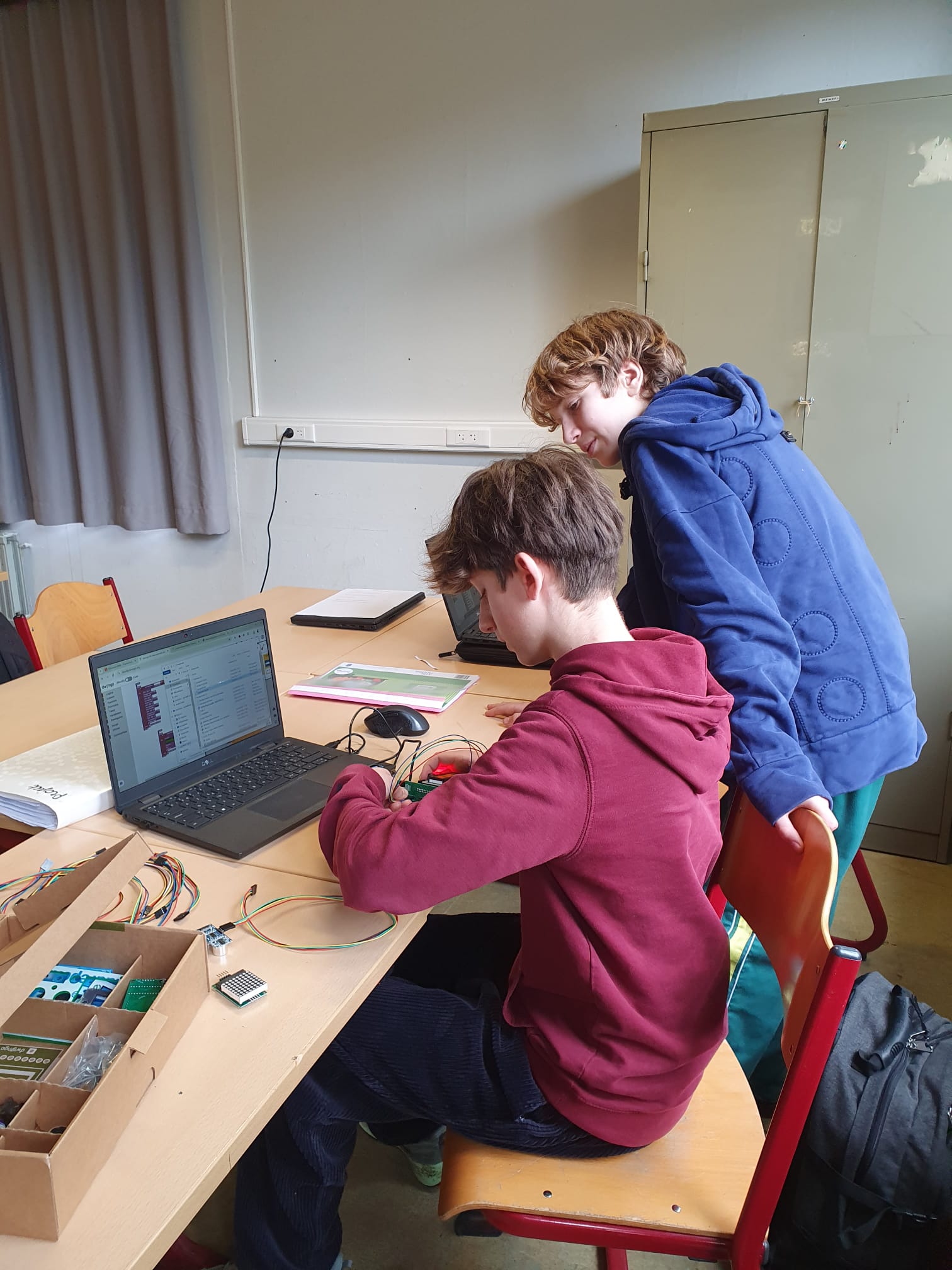 Atheneum Malle Didasco Sociale robots