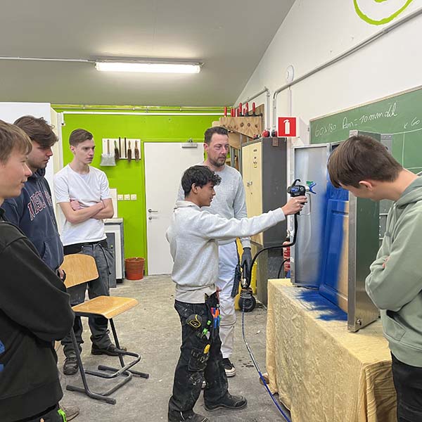 Atheneum Malle Opleiding spuittechnieken