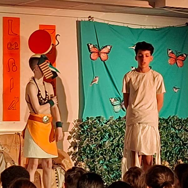 Atheneum Malle Didasco in het rijk van de farao's