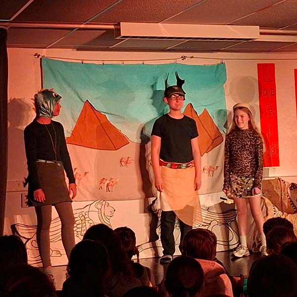 Atheneum Malle Didasco in het rijk van de farao's