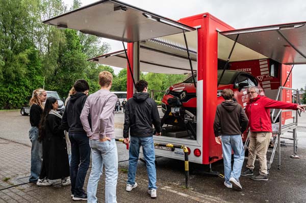 Atheneum Malle GWP5 in het verkeer