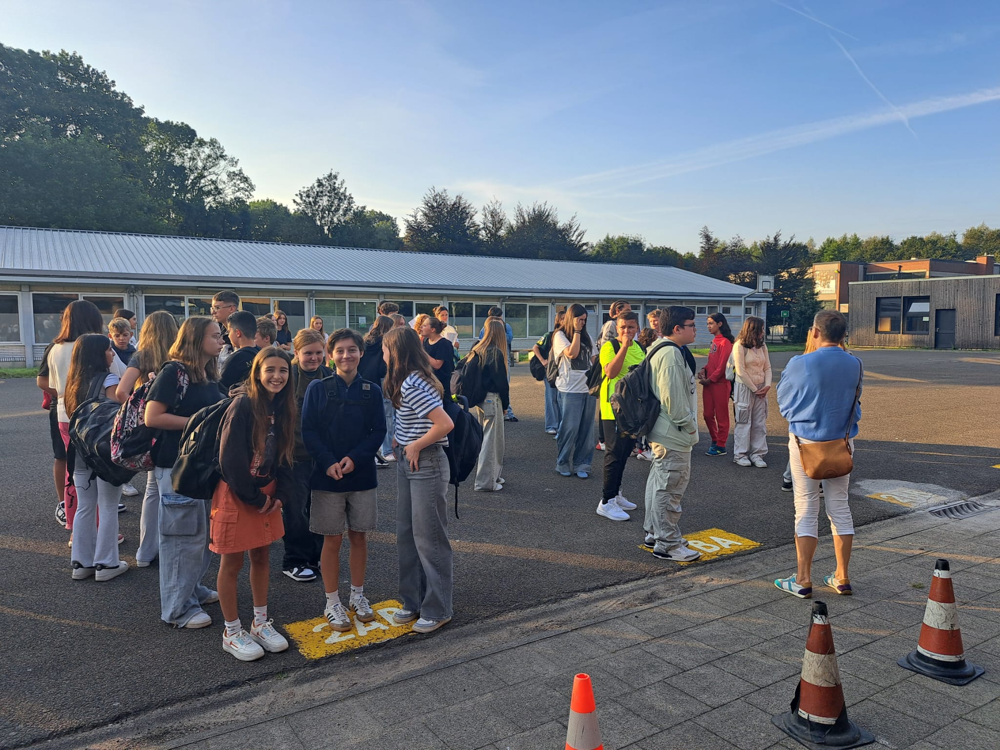 Atheneum Malle Eerste schooldag