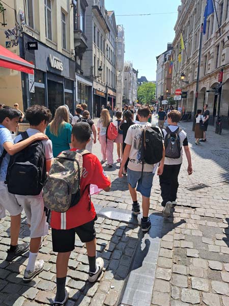 Atheneum Malle 2B op uitstap Atheneum Malle 2B op uitstap
