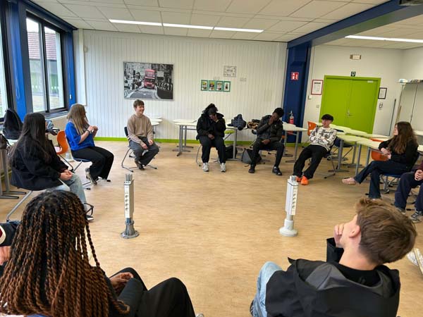 Atheneum Malle Fragnée op bezoek