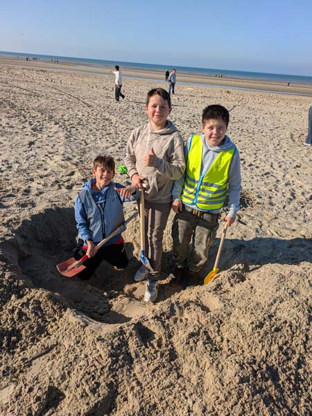 Atheneum Malle GWP1 aan zee