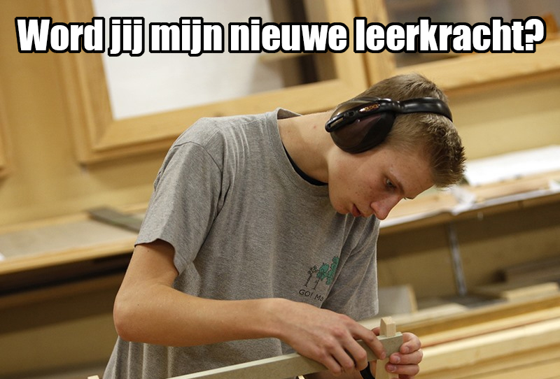 Atheneum Malle vacature leerkracht houtbewerking